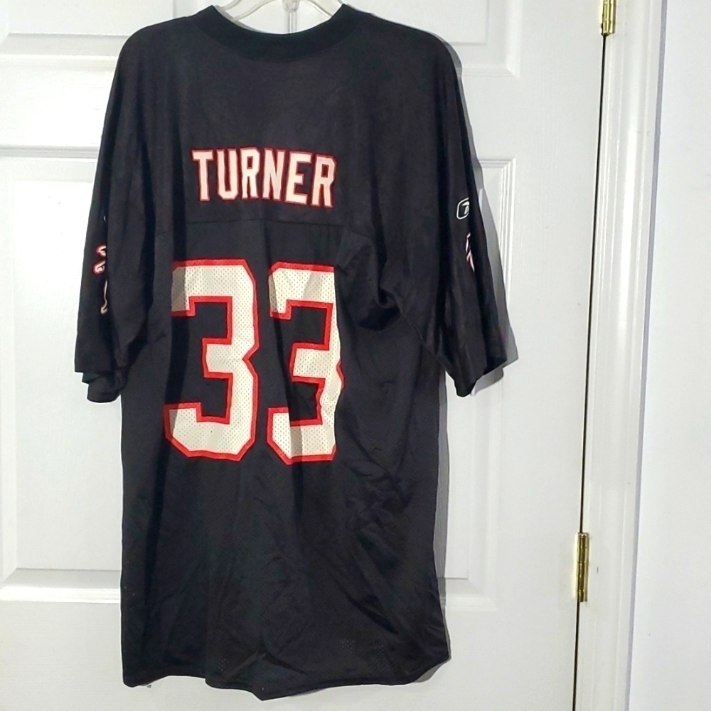 Reebok Turner #33 Falcons Jersey Size Large